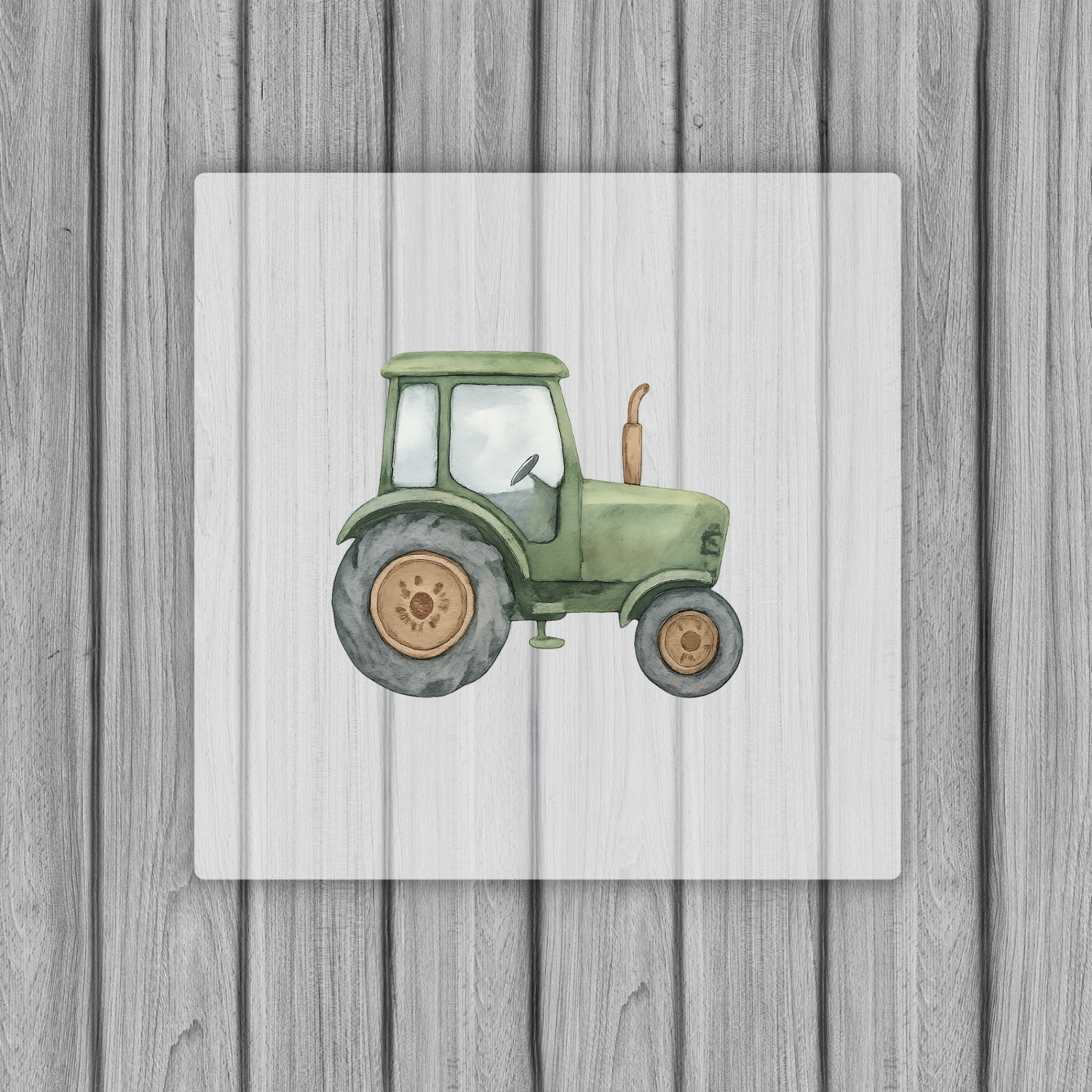 Bügelbild „Traktor“
