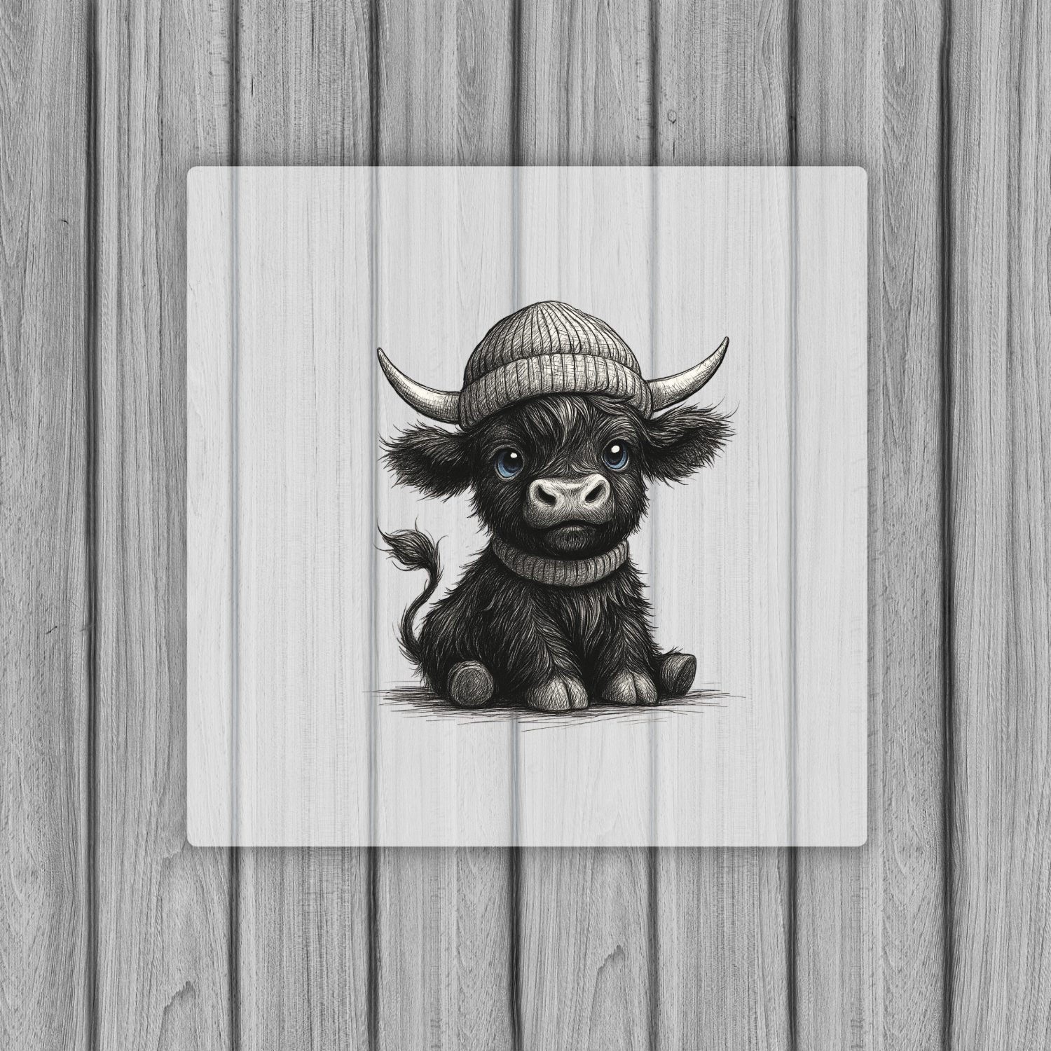 Bügelbild „Black Ox“