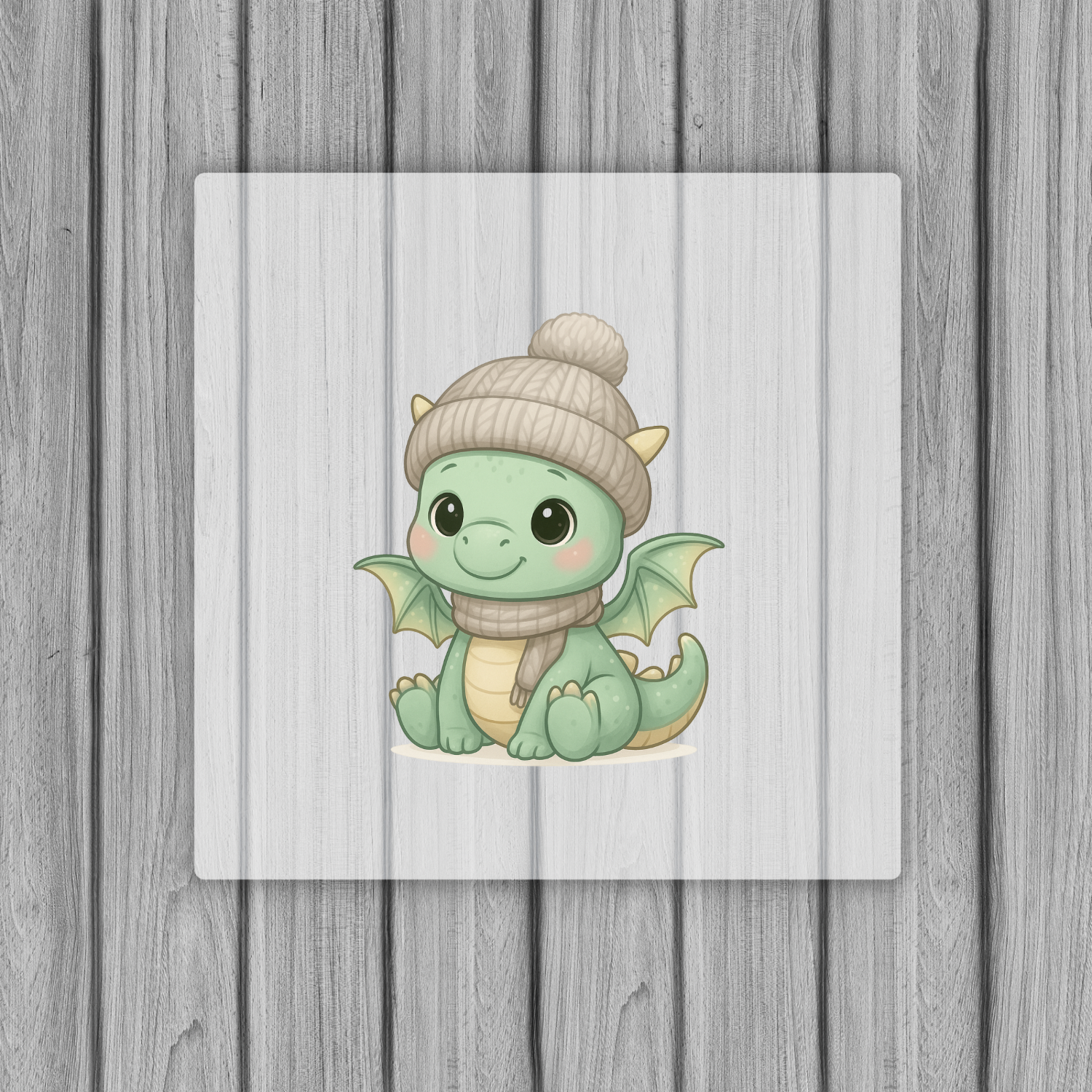 Bügelbild „kleine Drache“