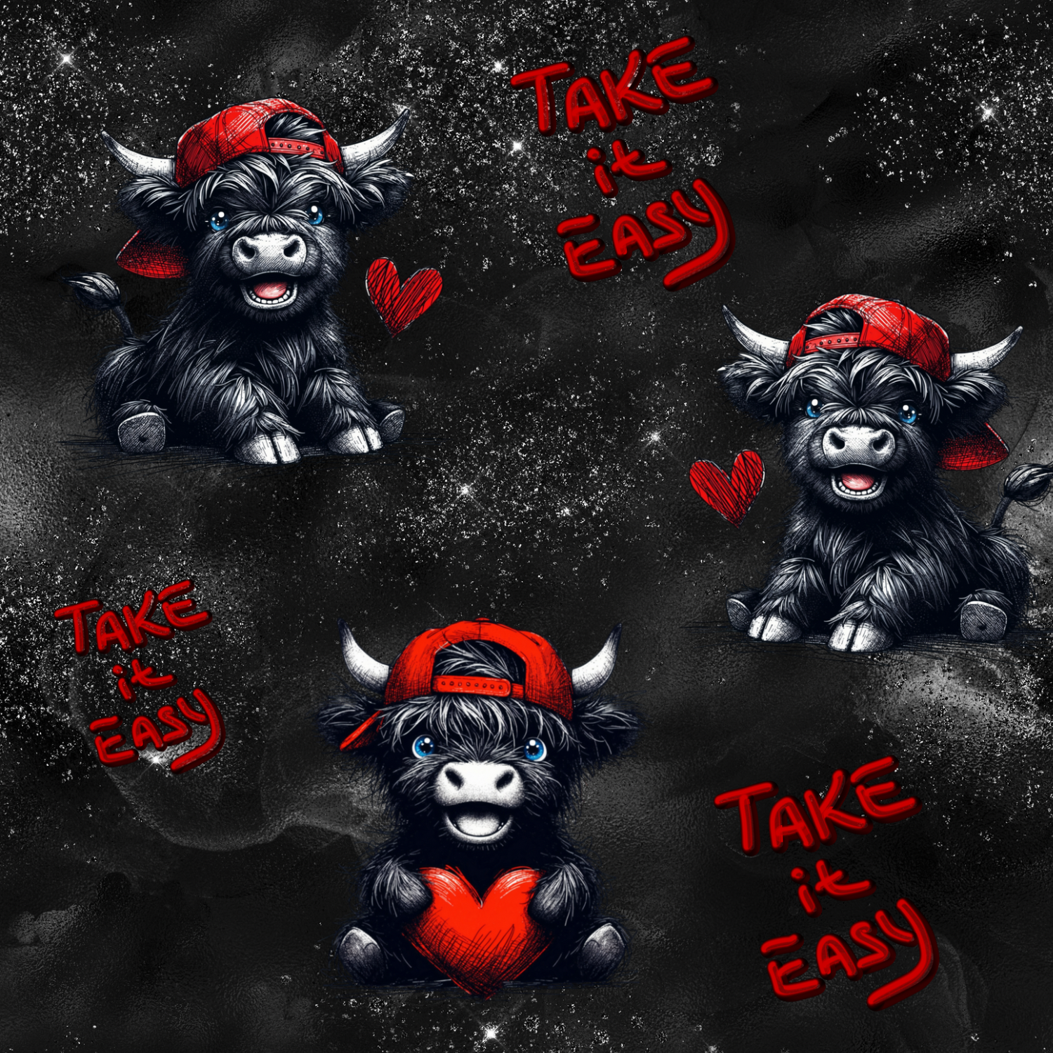 Stoff „take it easy“