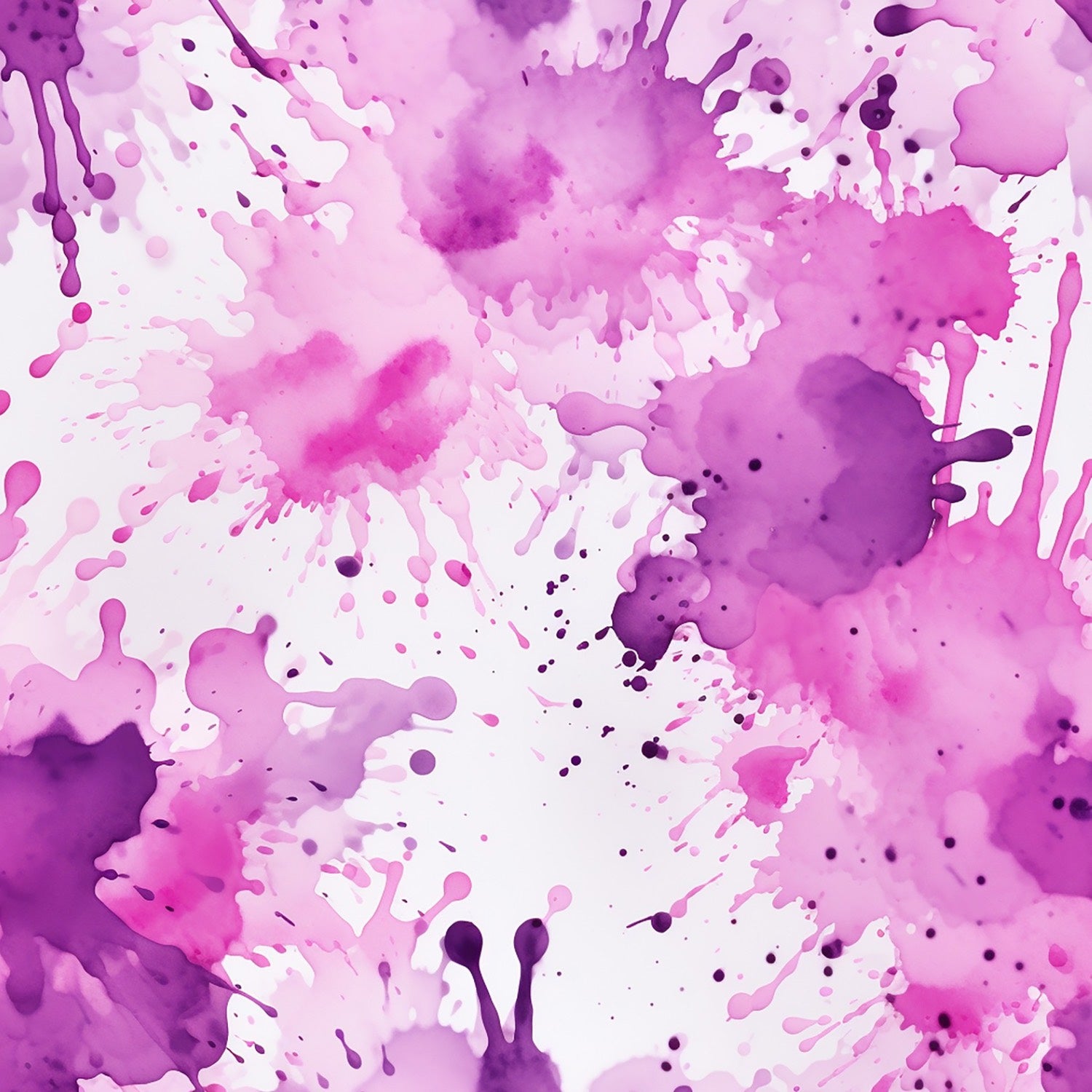Stoff "Splash lila“