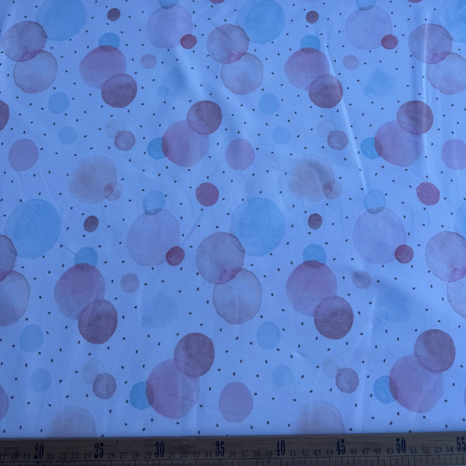 French Terry „Bubble Dots“