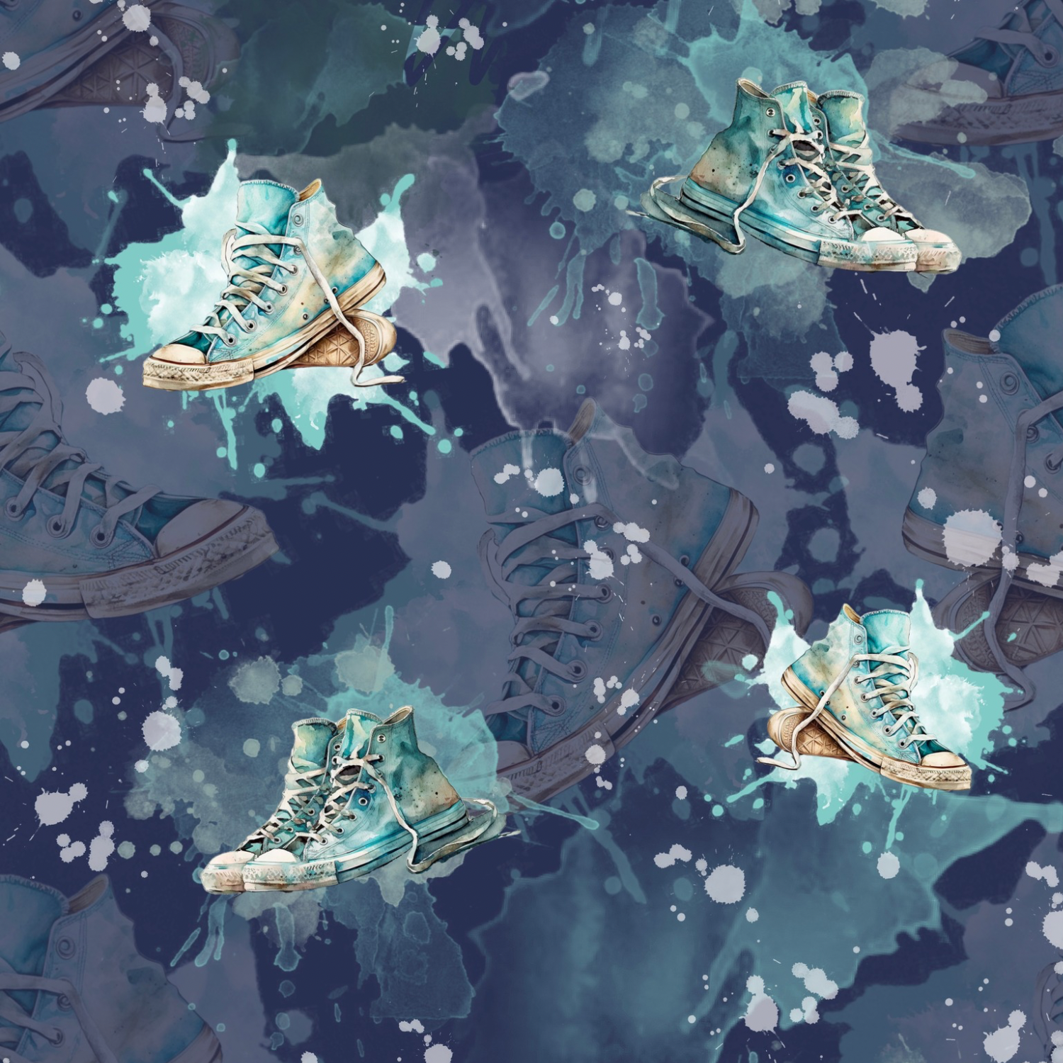 Stoff „Chucks“