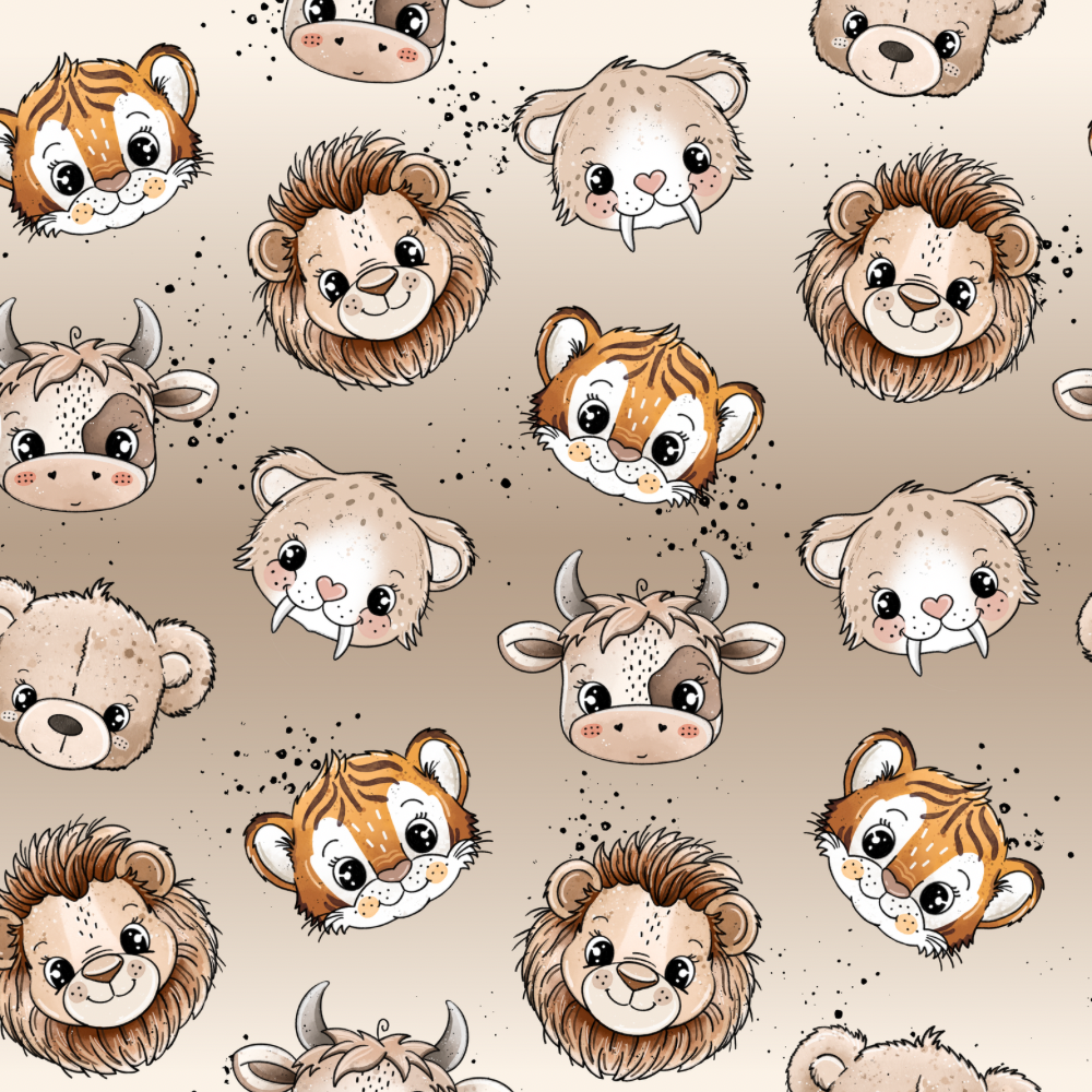 Stoff „Animals“