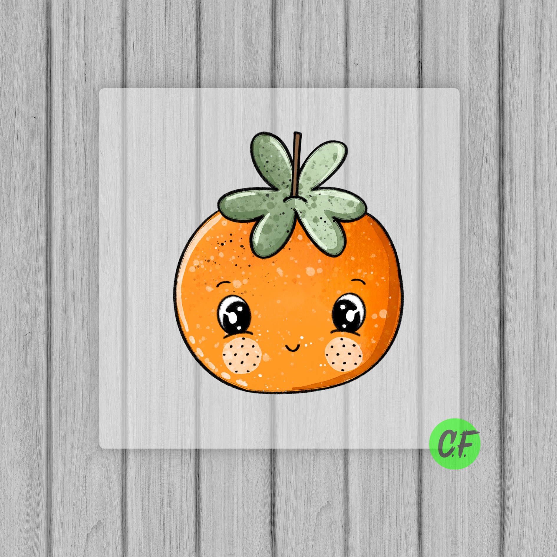 Rub On „Mandarinchen“