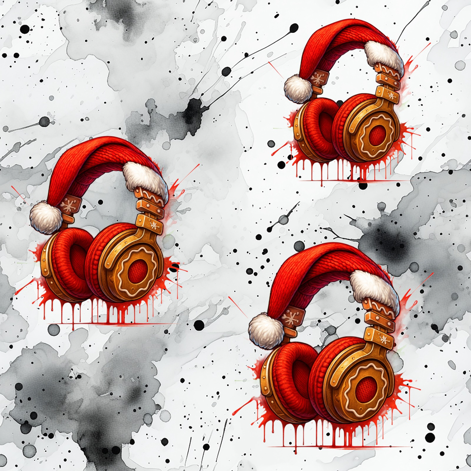 Stoff „X-Mas Gamer“