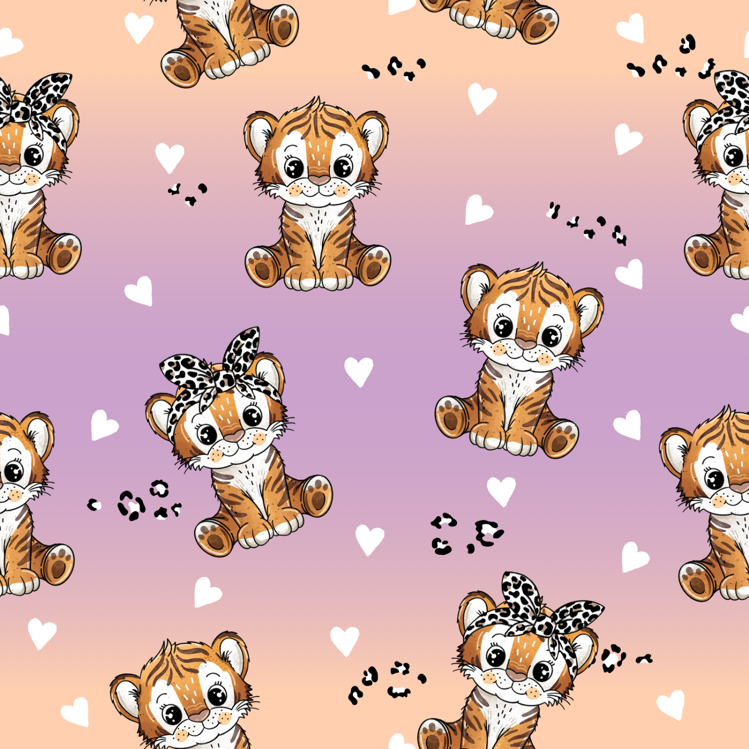 Stoff „Tigerchen“
