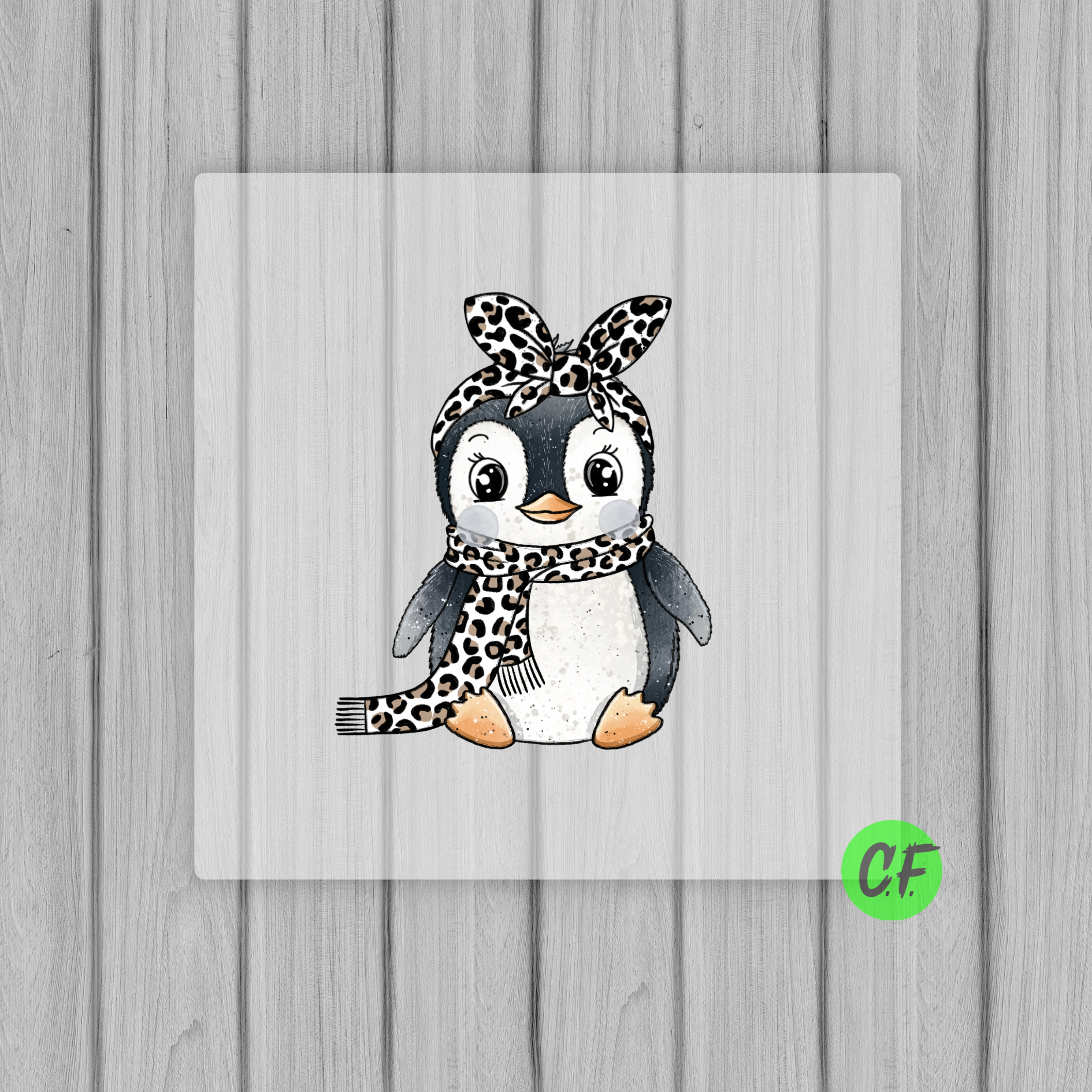 Rub On „Pinguin Leo Haarband“