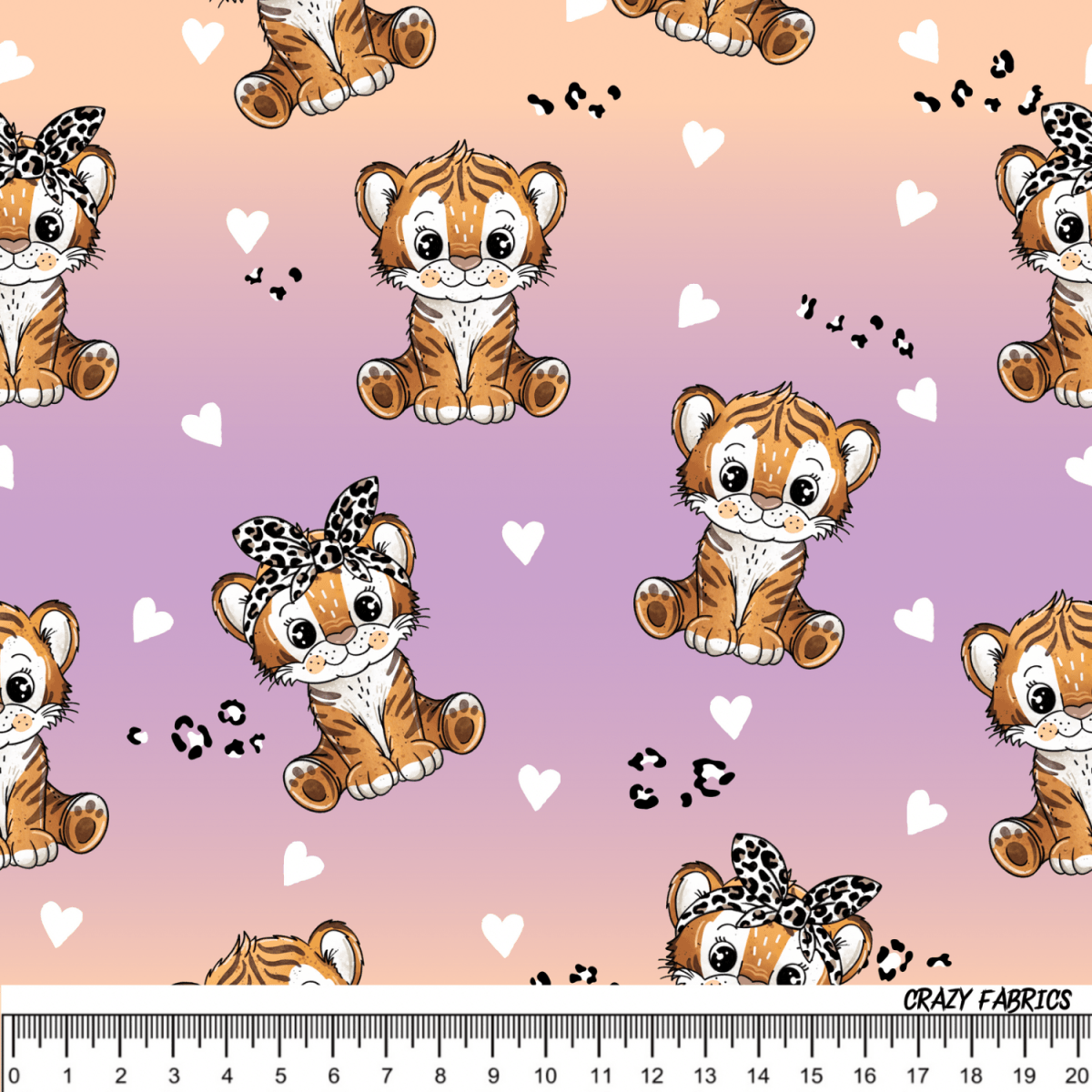 Stoff „Tigerchen“ - Crazy Fabrics