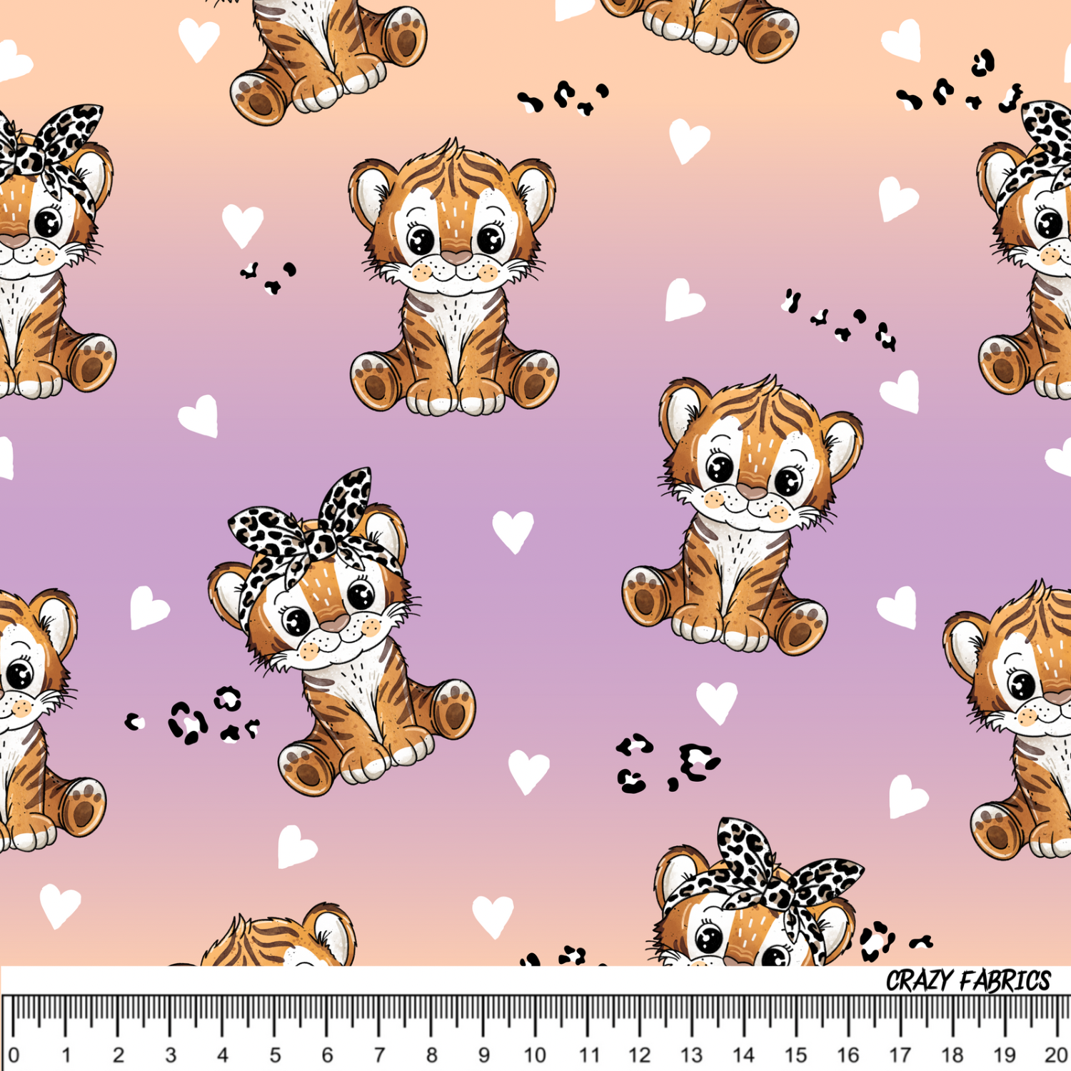 Stoff „Tigerchen“