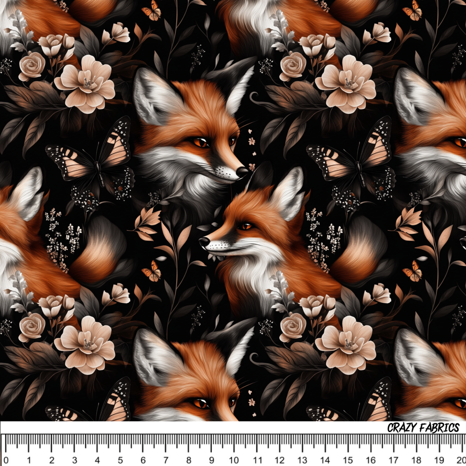 Stoff „Rosty Fox“
