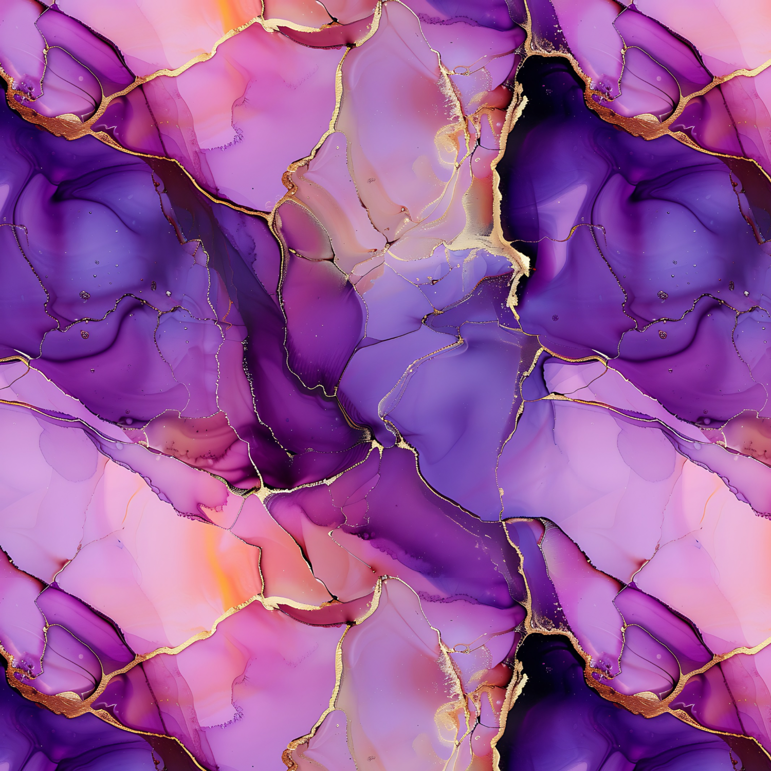 Stoff „Marble lila“