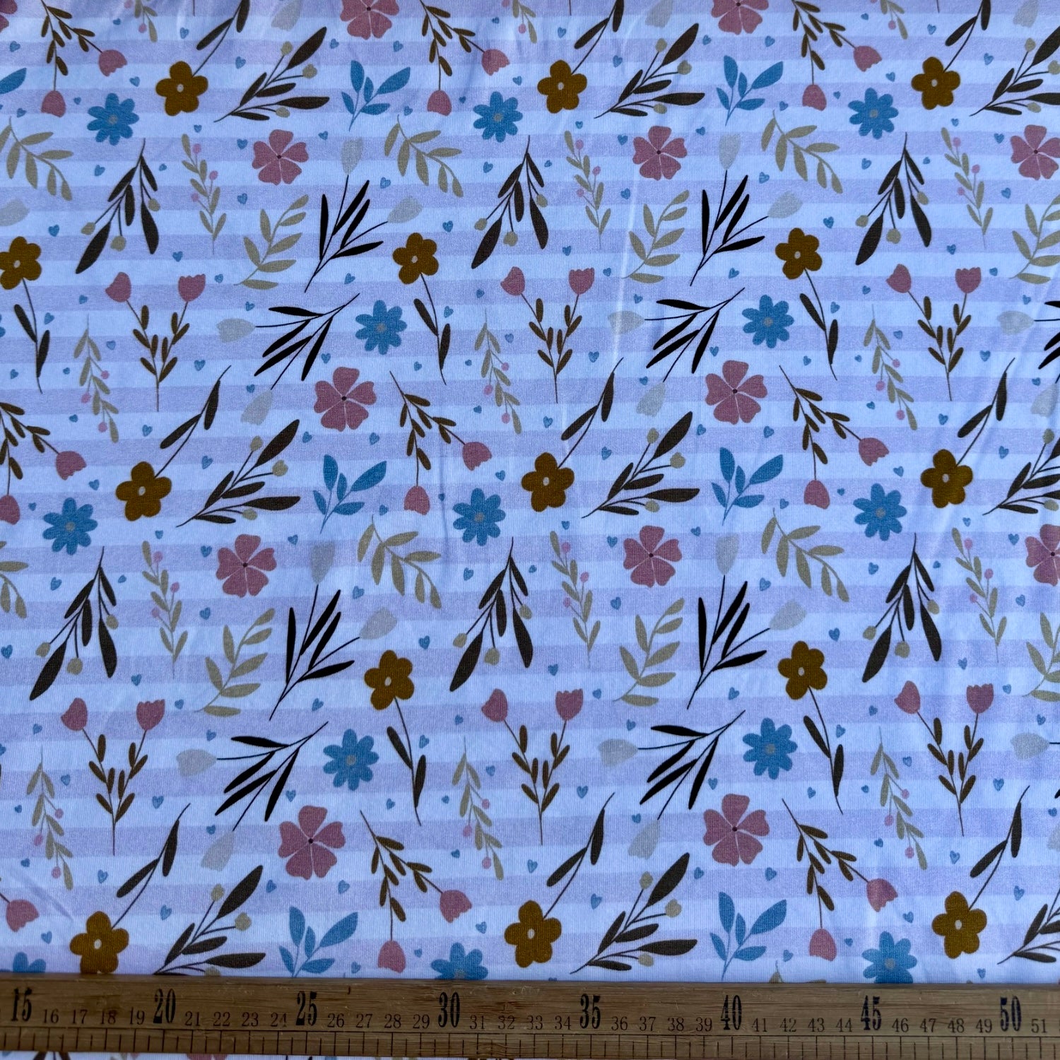 Jersey „Soft Flowers“