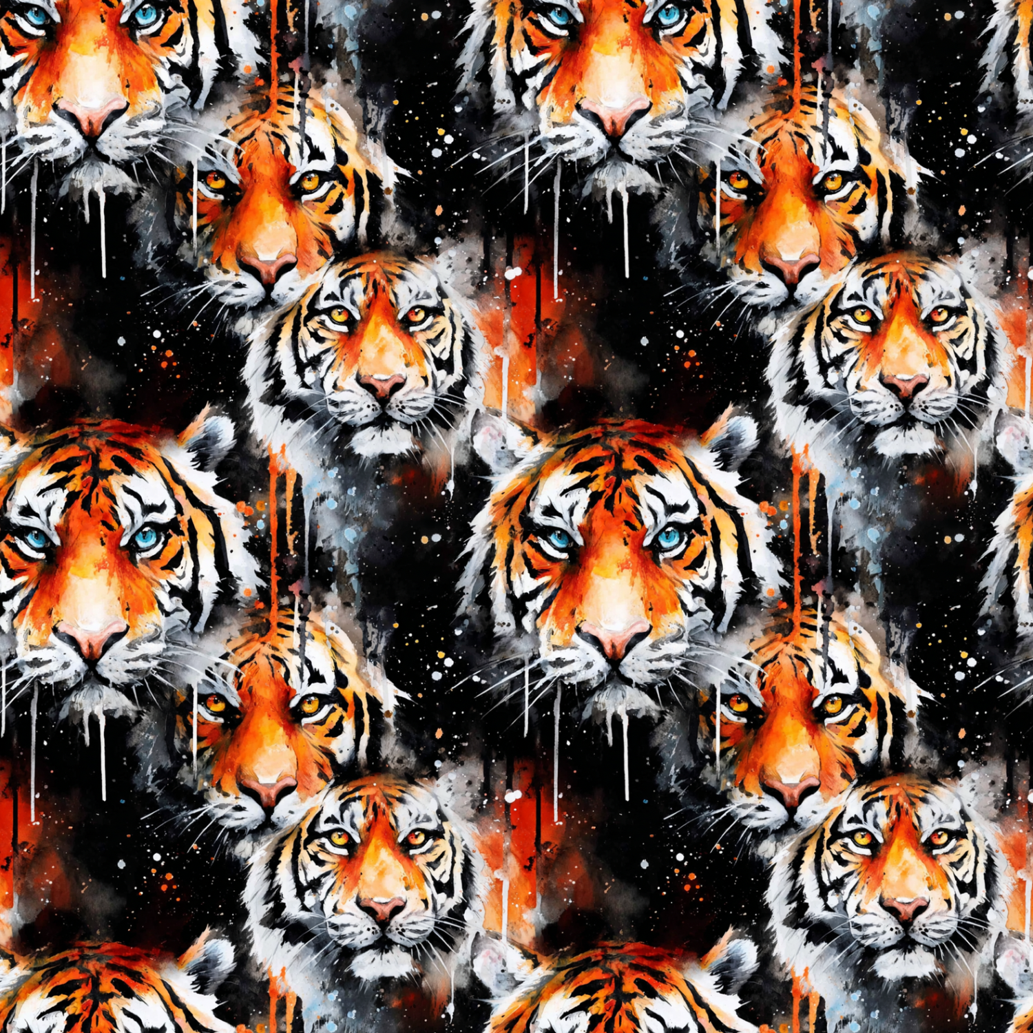 Stoff „ Lovely Tigers“