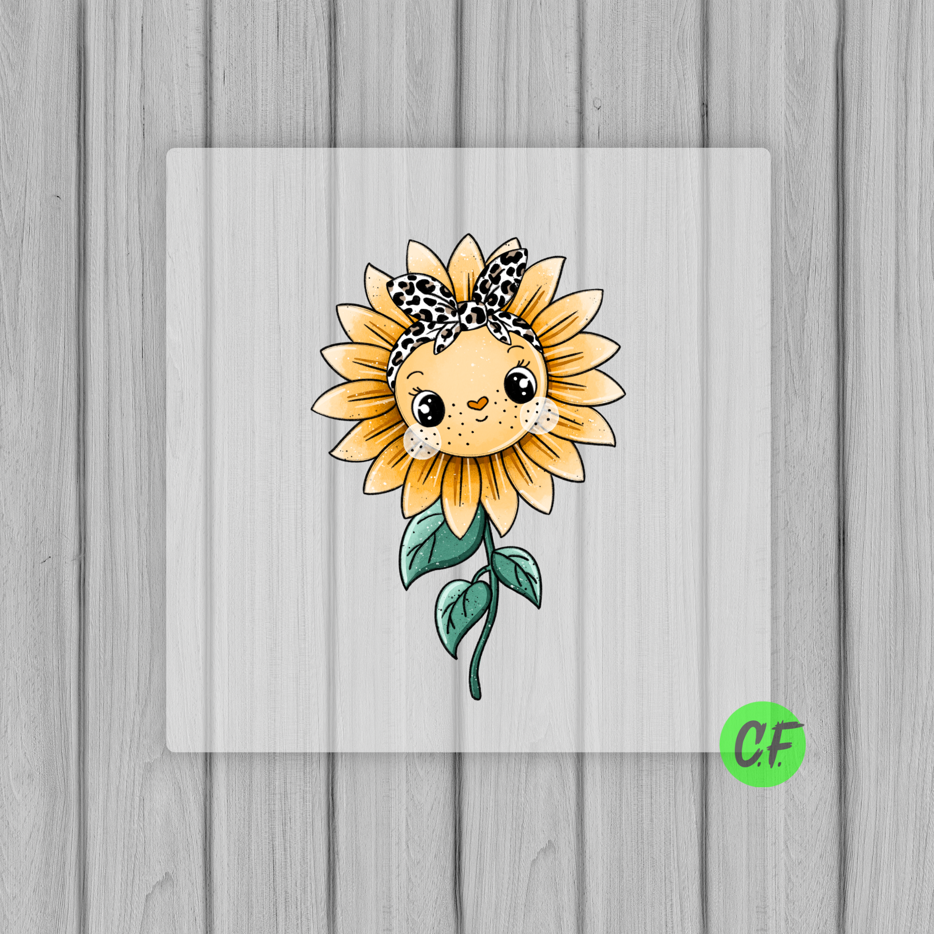 Rub On „Sunflower“