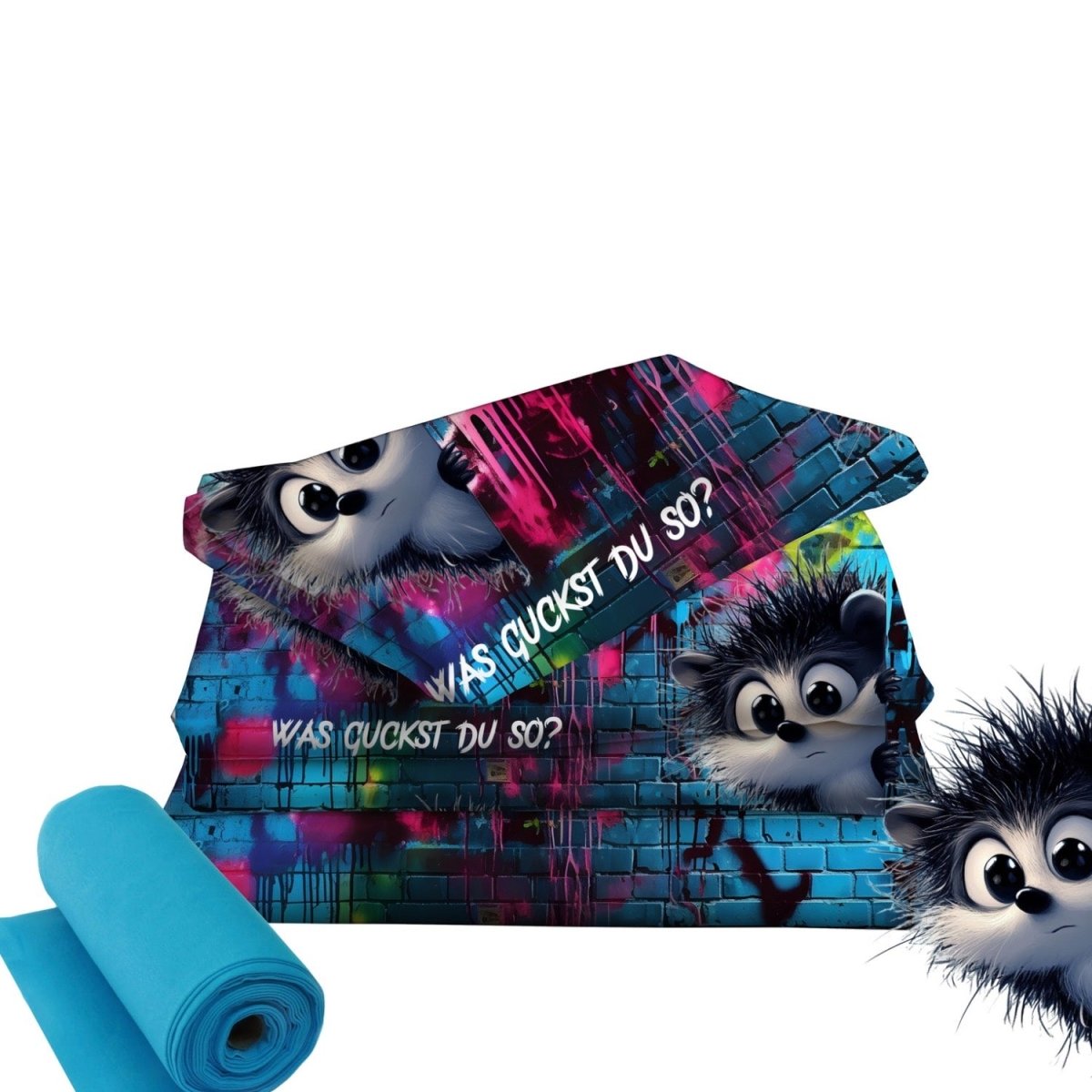Stoff Box "Was guckst du.." - Crazy Fabrics
