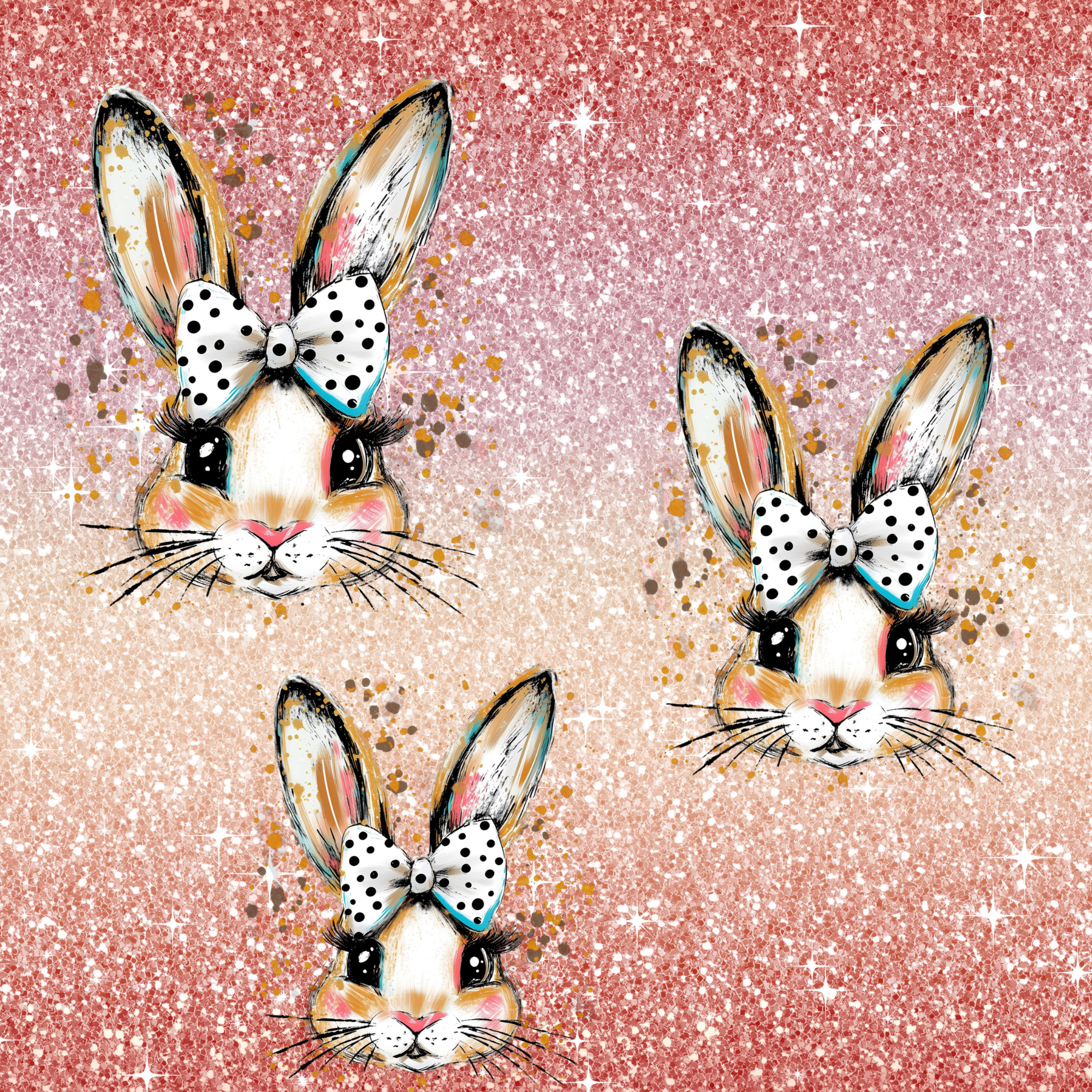 Stoff „Sweet Bunny“